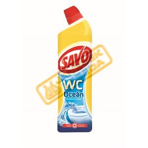 SAVO WC čistič - oceán 750ml (12ks/krt)