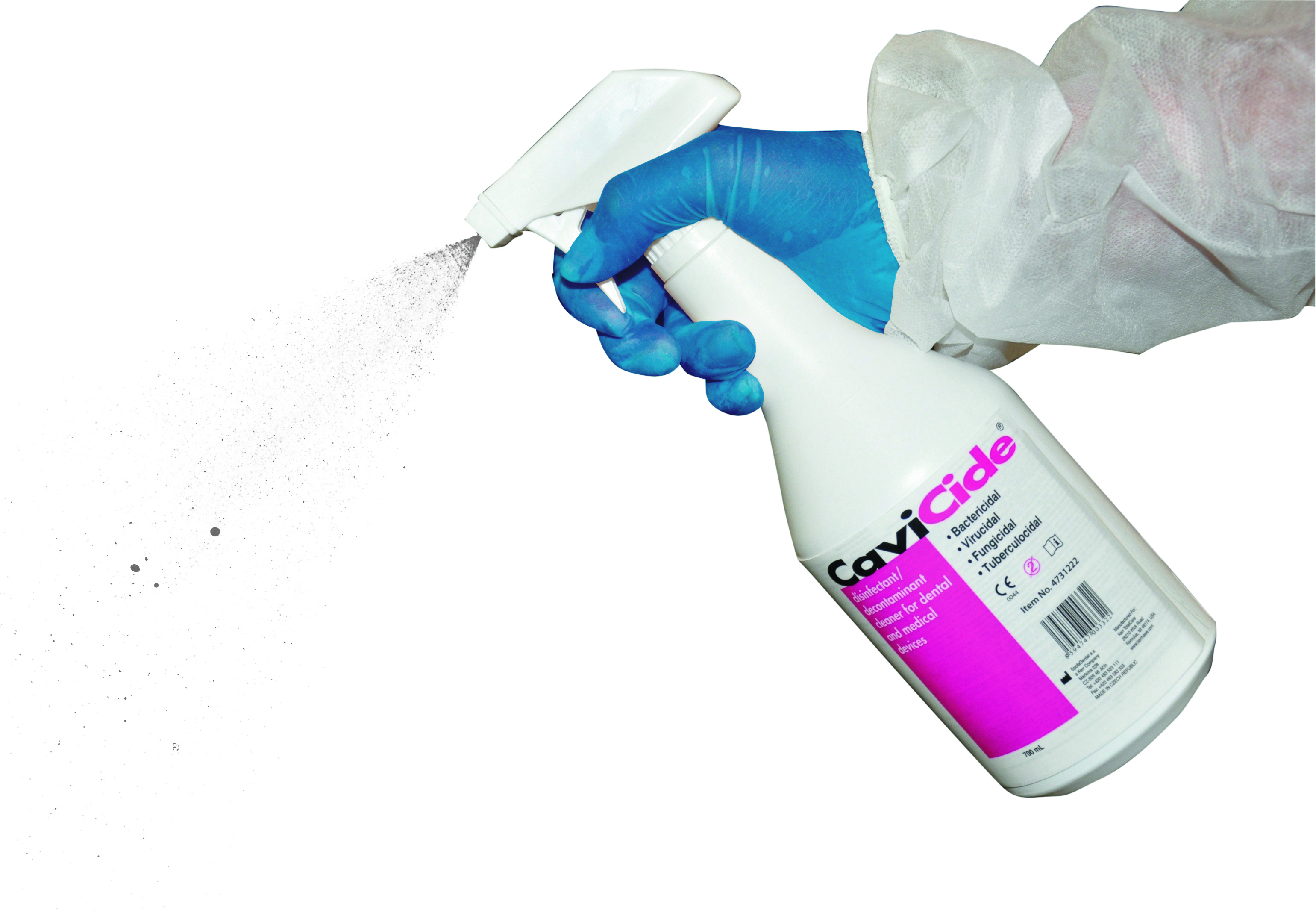 CaviCide 700 ml, nízkoalkoholový roztok s rozprašovačem (15ks/krt)
